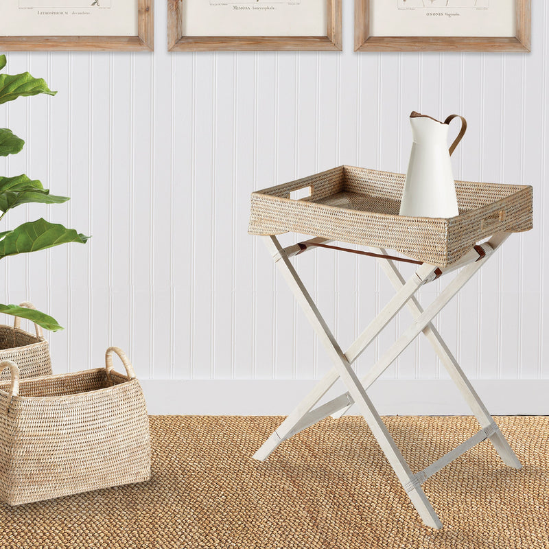 NAPA Home & Garden, BURMA RATTAN BUTLER TRAY TABLE