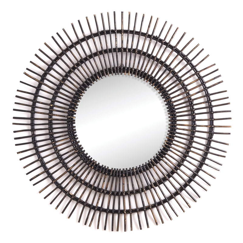 Napa Home Garden, RATTAN SUNBURST MIRROR,nv403