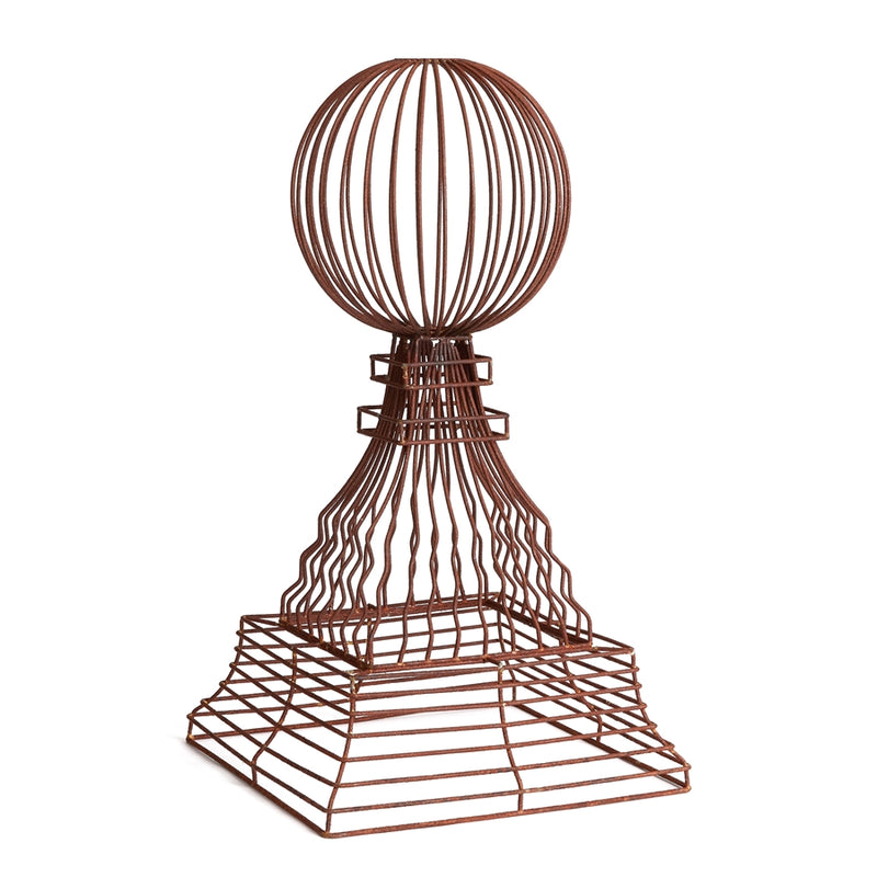 Napa Home Garden, WEATHERED METAL WIRE ORB GRDN STRUCTURE,nvy415