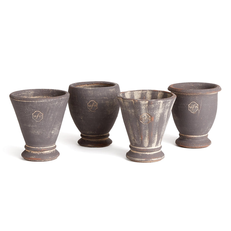 Napa Home Garden, WH MIDI POTS ,SET OF 4,nwh409gy