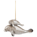 Cozumel Mom & Baby Manatee Orn