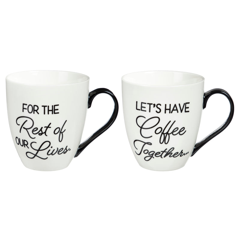 Cup O' Java Gift Set, 17 OZ, Let's have Coffee Together for the rest of our lives