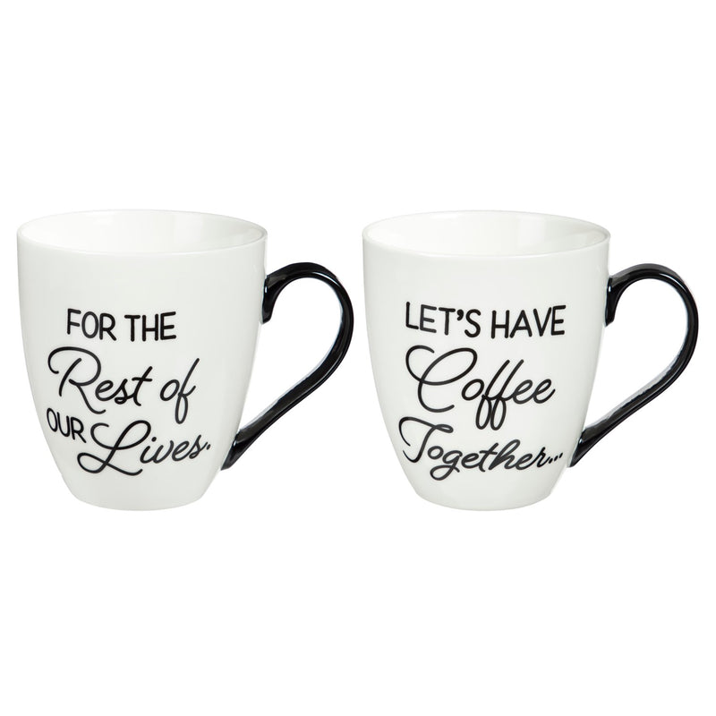 Cup O' Java Gift Set, 17 OZ, Let's have Coffee Together for the rest of our lives