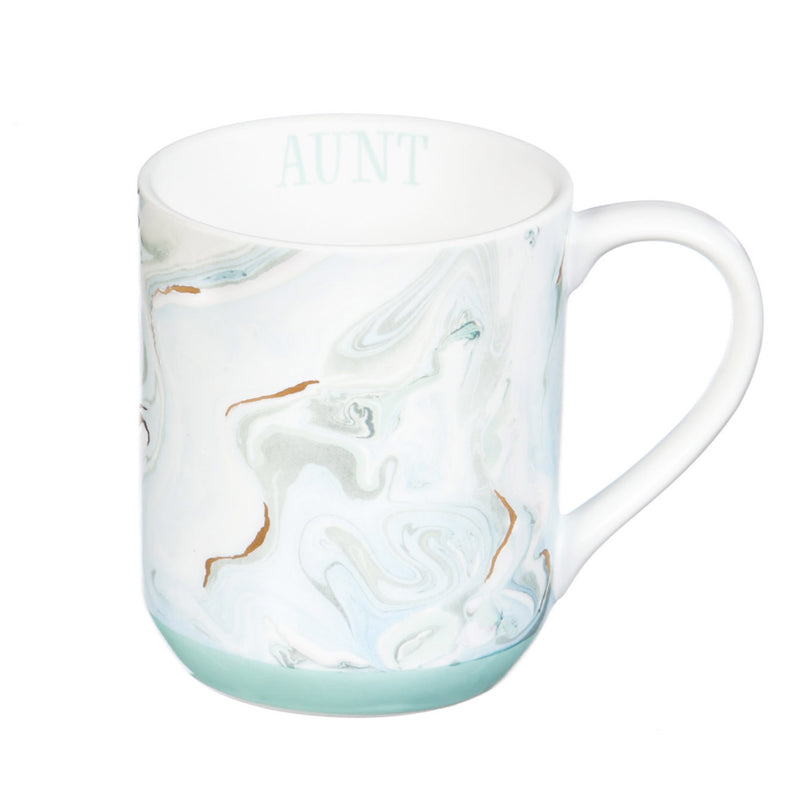 Ceramic Cup w/ Ornament/Coaster Gift Set, 10 oz., Aunt,p2712004