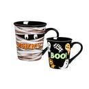 Mommy and Me Ceramic Cup Gift Set, 16 OZ and 8 OZ, Mummy/Boo