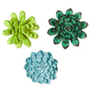 What She Shed Indoor Wall Décor, Ceramic Wall, San Pedro Cacti, Asst of 3