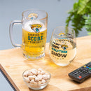 Jacksonville Jaguars, Stemless 17OZ Wine & Beer 16 OZ  Gift Set