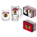 Stemless 17OZ Glass & Tankard 16OZ Gift Set, Chicago Blackhawks