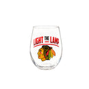 Stemless 17OZ Glass & Tankard 16OZ Gift Set, Chicago Blackhawks
