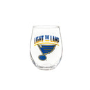 Stemless 17OZ Glass & Tankard 16OZ Gift Set, St Louis Blues