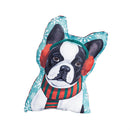 Holiday Dog Mini Pillows, including 6 styles, 3 of each, 18 Piece Total