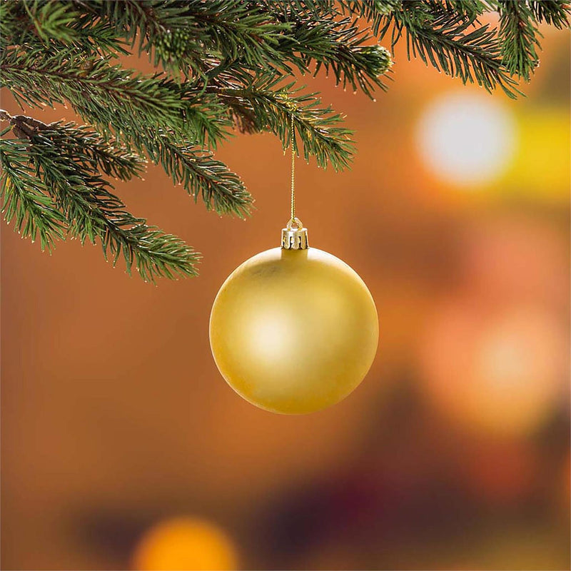 7.5' Tree with 250 LED Lights and 140 Ornaments and Storage Bag, Holiday Traditions