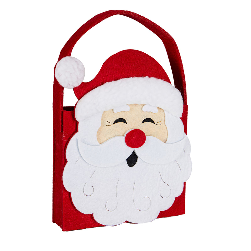 Festive Napkin set in Felt Giftbag,p4922