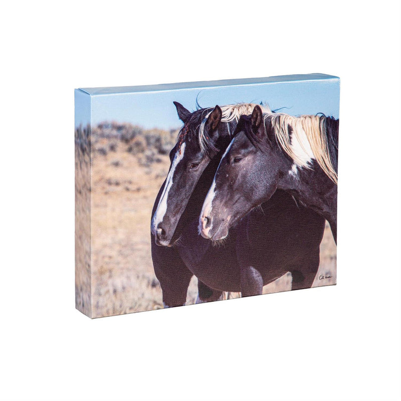 Canvas, Horse,  8" H x 10" L