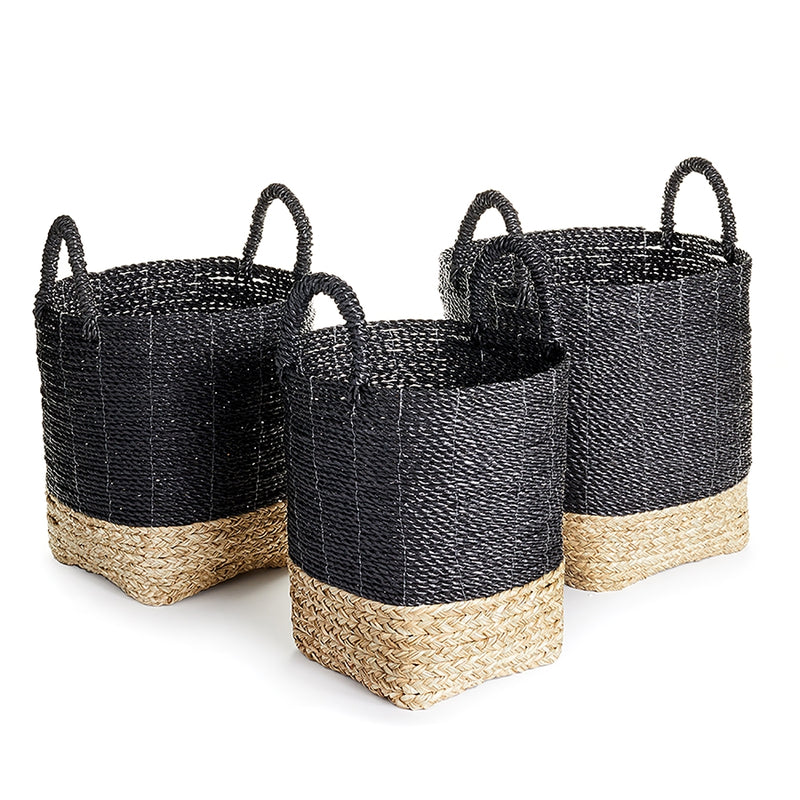 Napa Home Garden, MADURA MARKET BASKETS ,SET OF 3,pa201bk