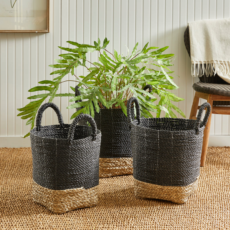 NAPA Home & Garden, MADURA MARKET BASKETS, SET OF 3,PA201BK