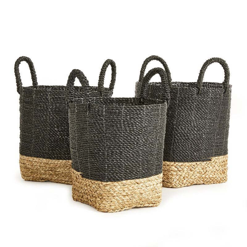 NAPA Home & Garden, MADURA MARKET BASKETS, SET OF 3,PA201BK