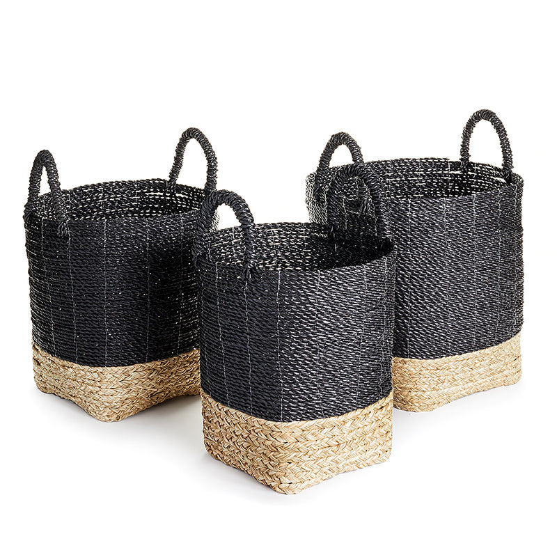 NAPA Home & Garden, MADURA MARKET BASKETS, SET OF 3,PA201BK