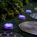 LED RGB Puck Light with Remote Control, Set of 3