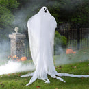 8' Ghost Lighted Flying Fabric Garden Stake