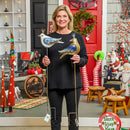 Metal Elegant Birds Garden Stakes, 2 Asst