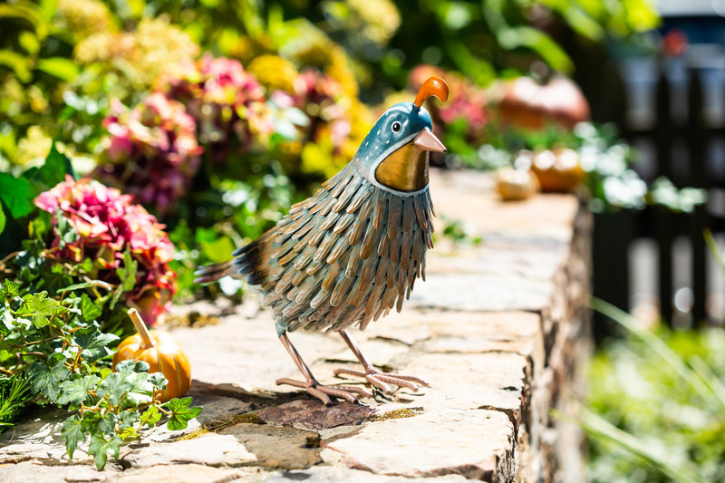 Metal Quail Garden Statuary,phc297