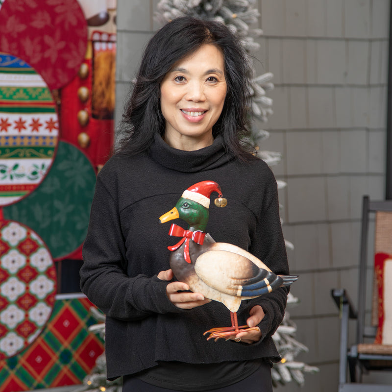 Metal Mallard Statuary,phc320