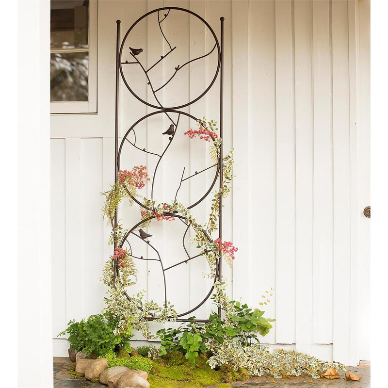 Circle Of Birds Trio Garden Trellis