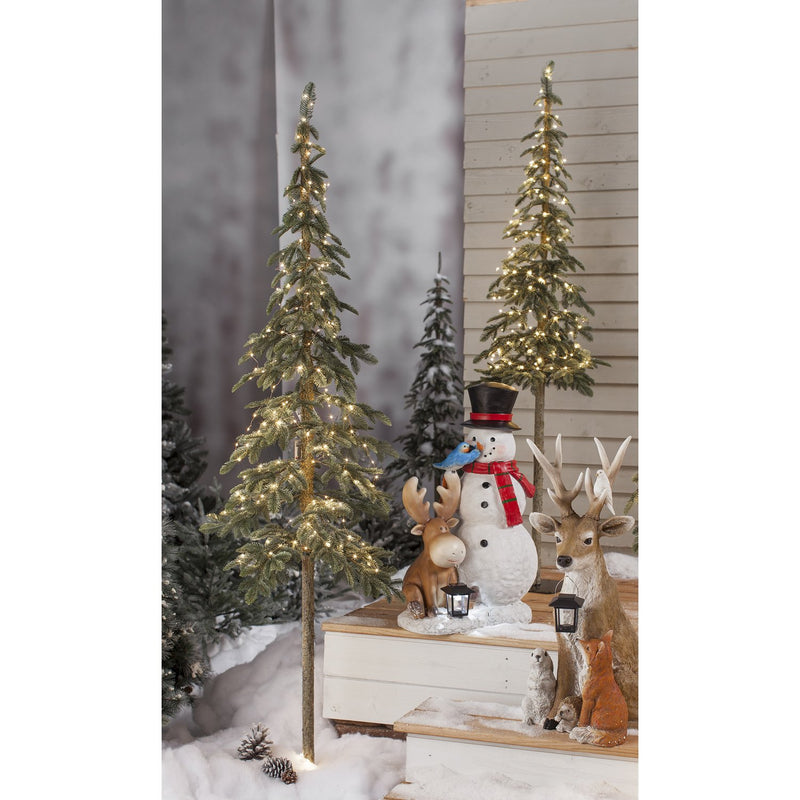 Lighted Alpine Tree with 150 Lights 5.9',phl022