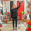 Large and Small Circle Grapevine Lighted Garland