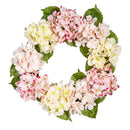 22" Spring Hydrangea Wreath