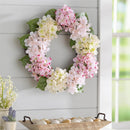 22" Spring Hydrangea Wreath