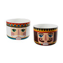 6" Ceramic Nutcracker Candy Bowl,phl375