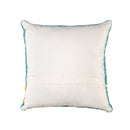 Indoor/Outdoor  Hooked Polypropylene Wildflower Throw Pillow 18"x18"