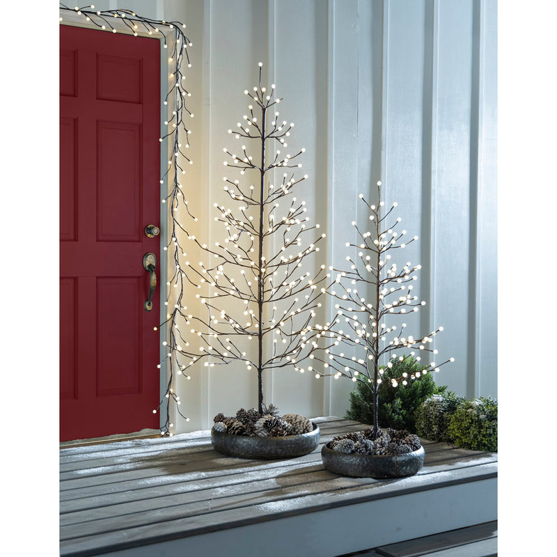 Small Lighted Mini Globe Tree, 4'H with 160 Lights,phu903