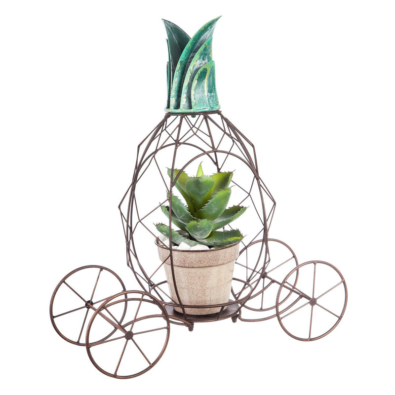Metal Pineapple Planter