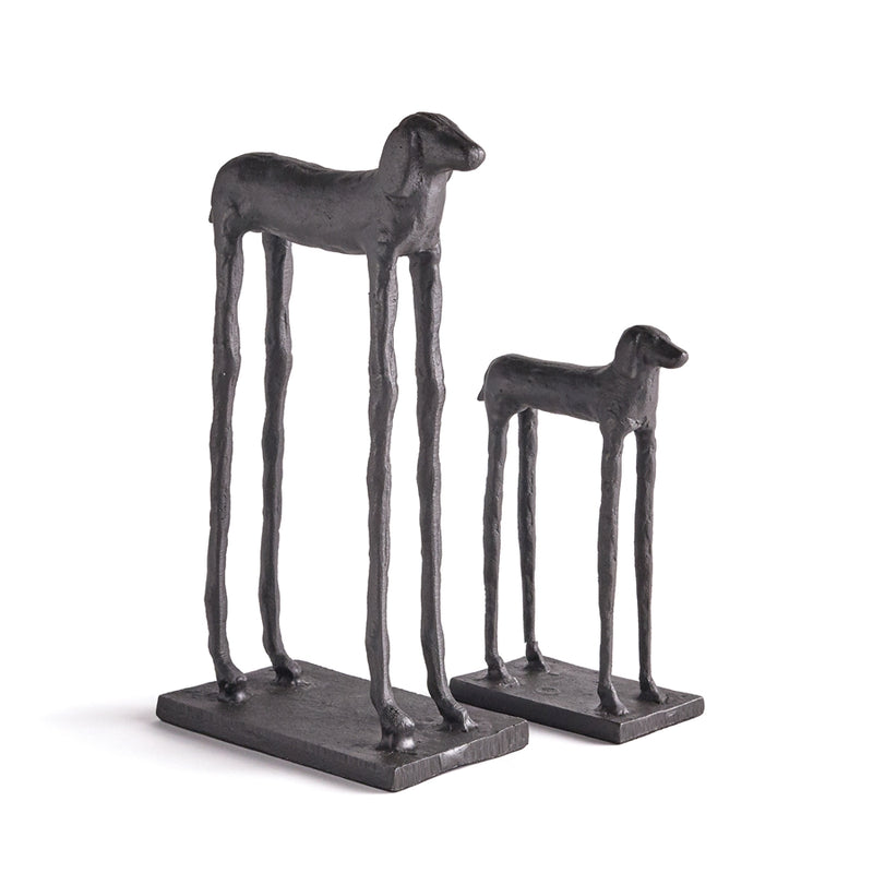 Napa Home Garden, TWO HOUNDS ,SET OF 2,rb407