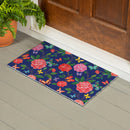 Peony Toile PVC Trapper Mat, Butterfly, 28"x16"