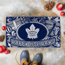 Toronto Maple Leafs Holiday PVC Mat, 28"x16"