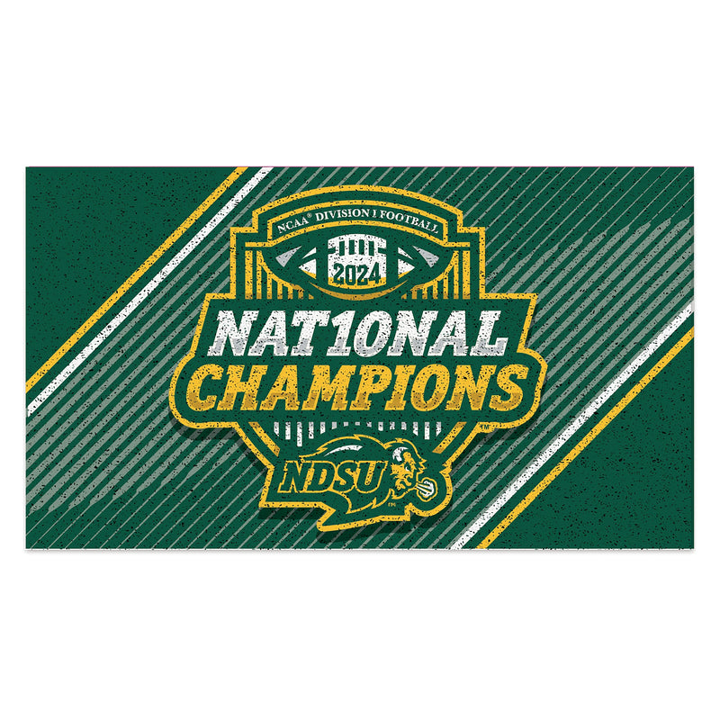 North Dakota State University FCS Champions Turf Mat, Color