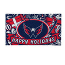 Washington Capitals Holiday PVC Mat, 28"x16"