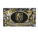 Vegas Golden Knights Holiday PVC Mat, 28"x16"