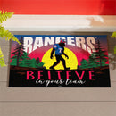 Texas Rangers Bigfoot PVC Mat, 28"x16"