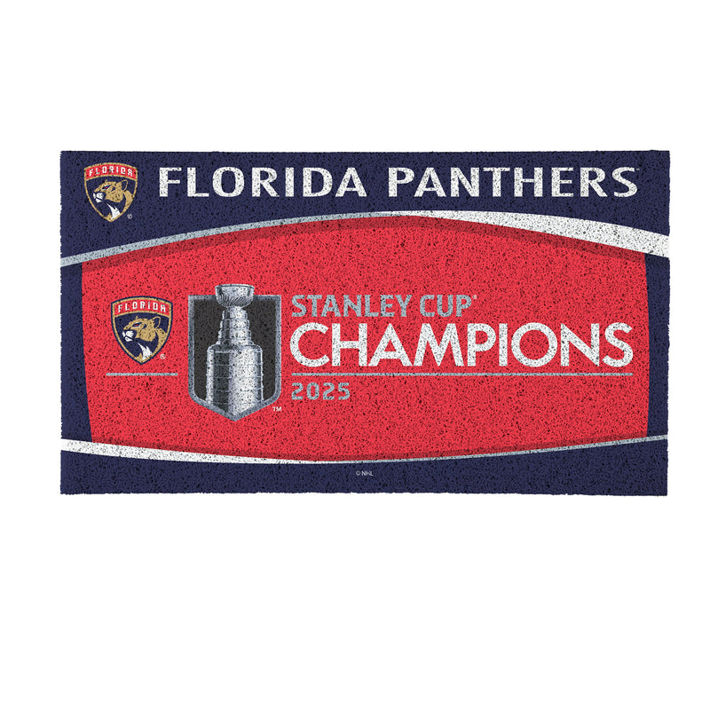 Florida Panthers, Stanley Cup 2025 Champions Turf Mat, Color