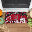 North Carolina State University Halloween PVC Mat, 28"x16"