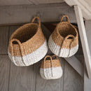 NAPA Home & Garden, SEAGRASS ROUND BASKETS WITH HANDLES, SET OF 3,SG2024NW