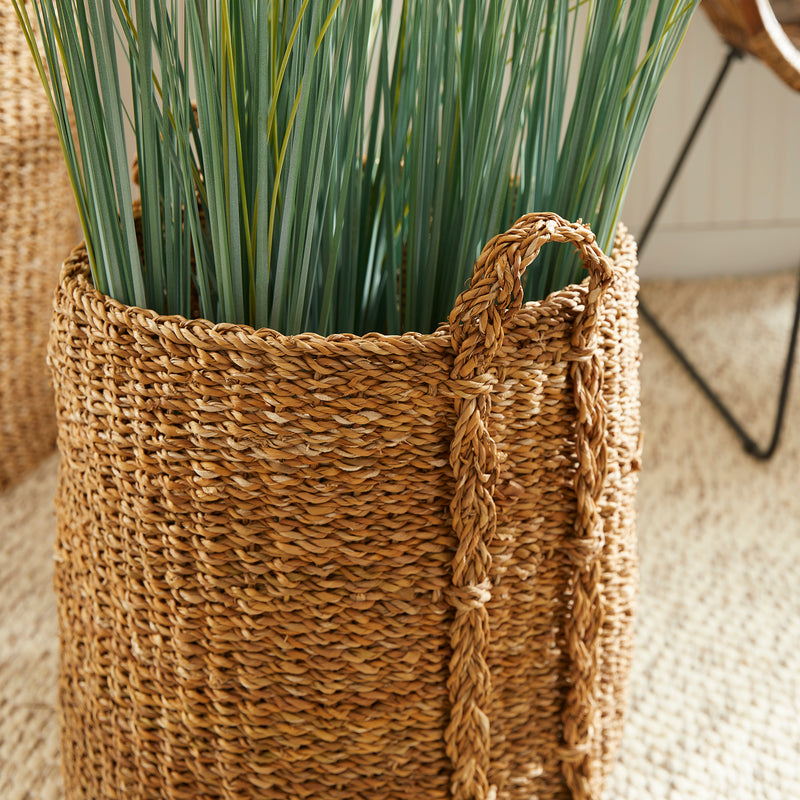 NAPA Home & Garden, SEAGRASS ROUND BASKETS LARGE, SET OF 3,SG2028