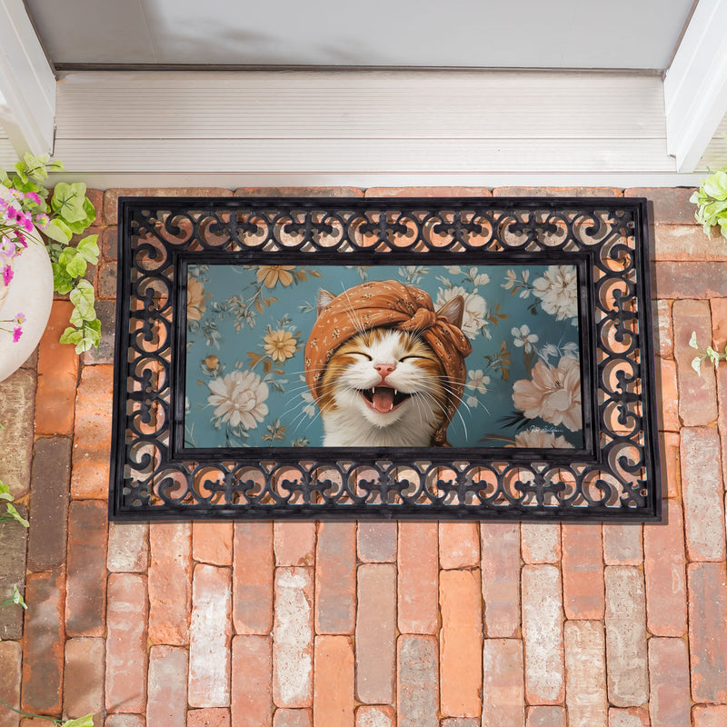 Christine The Joyful Cat Sassafras Switch Mat