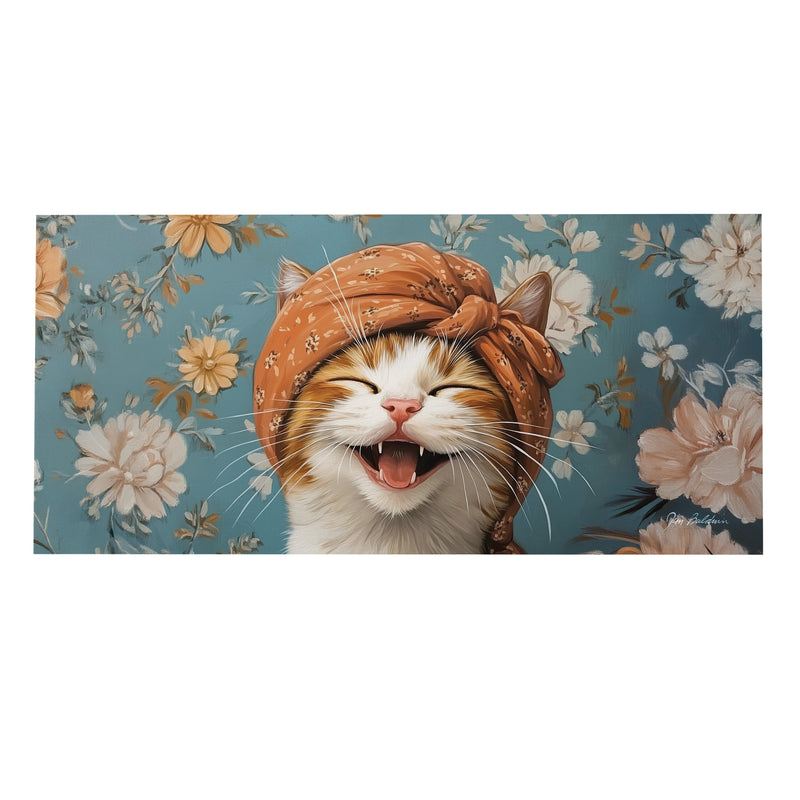 Christine The Joyful Cat Sassafras Switch Mat