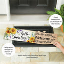 Hello Sunshine Sunflower Sassafras Switch Mat